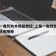 上海一地列为中风险地区/上海一地列为中风险地区有哪些
