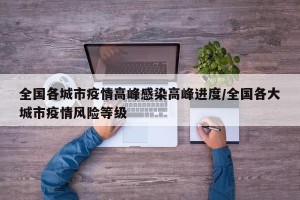 全国各城市疫情高峰感染高峰进度/全国各大城市疫情风险等级