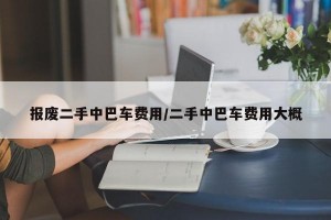 报废二手中巴车费用/二手中巴车费用大概