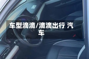 车型滴滴/滴滴出行 汽车