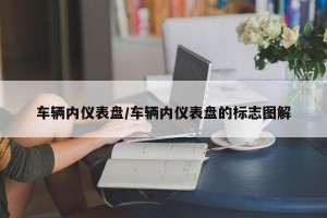 车辆内仪表盘/车辆内仪表盘的标志图解