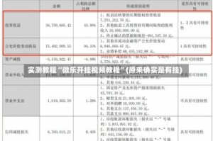 实测教程“微乐开挂视频教程”(原来确实是有挂)