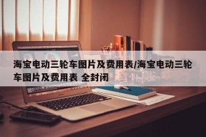 海宝电动三轮车图片及费用表/海宝电动三轮车图片及费用表 全封闭