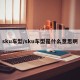 sku车型/sku车型是什么意思啊