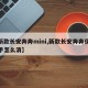 【新款长安奔奔mini,新款长安奔奔保养扳手怎么消】