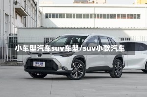 小车型汽车suv车型/suv小款汽车