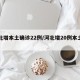 河北增本土确诊22例/河北增20例本土确诊
